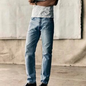 Imogene + Willie Russell Wakeford Jeans Indigo Light Wash 33 New With Tags